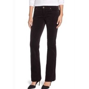 KUT from the Kloth Farrah Baby Bootcut Corduroy Pants Size 14 Chocolate Brown